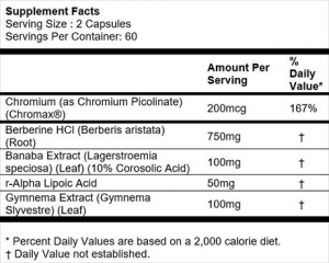 MTS Nutrient Driver Supplement Facts