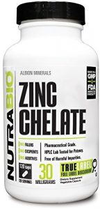 NutraBio : Chelated Zinc