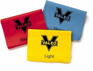 Valeo 4-ft Long Stretch Exercise Resistance Bands