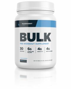 Transparent Labs Bulk Pre Workout