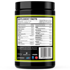 Decim8 Pre Workout Ingredients