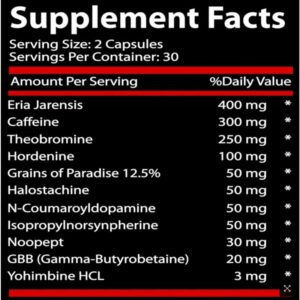 Pyro Fat Burner Label