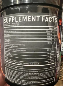 Hive ingredient panel