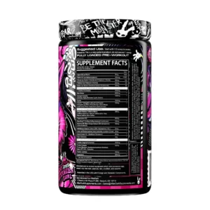 void pre workout supplement facts