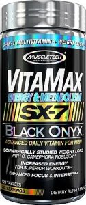 MuscleTech : VitaMax Energy & Metabolism SX-7 Black Onyx