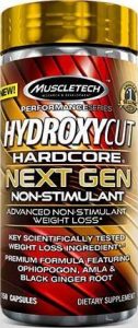 MuscleTech : Hydroxycut Hardcore Next-Gen Non-Stimulant
