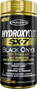 MuscleTech : Hydroxycut SX-7 Black Onyx Non-Stimulant
