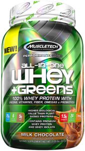 MuscleTech : All-in-One Whey + Greens