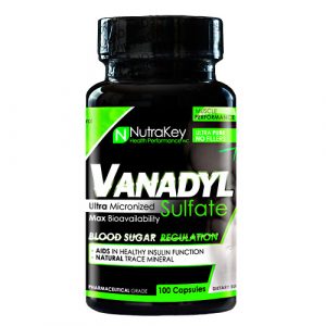 Nutrakey : NutraKey Vanadyl Sulfate